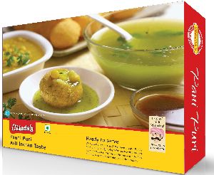 Instant Pani Puri With Chutney