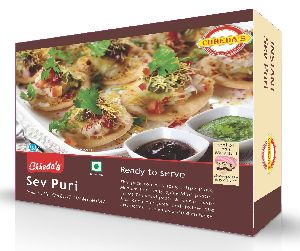 Instant Sev Puri With Chutney