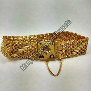 Gold Plated Mens Bracelet