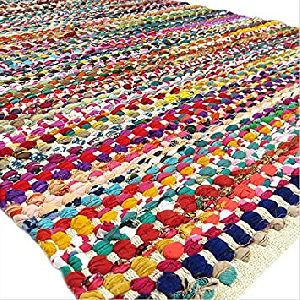Multicolor Braided Rugs