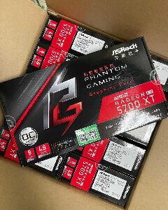 ASRock Phantom Gaming D Radeon RX 5700 XT 8G OC Video Card Model RX5700XT PGD 8GO