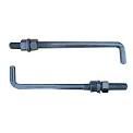 L,j foundation bolts black and hot dipped galvanized