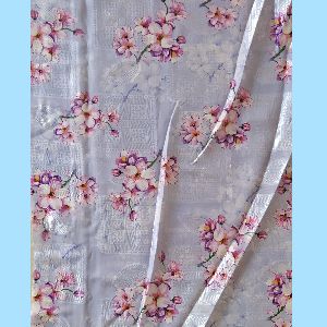 Satin Jacquard Fabric