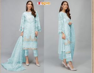 Organza Salwar Kameez
