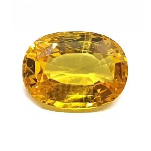 2.70 Ct 3.00 Ratti Natural Certified Yellow Sapphire Excellent Quality