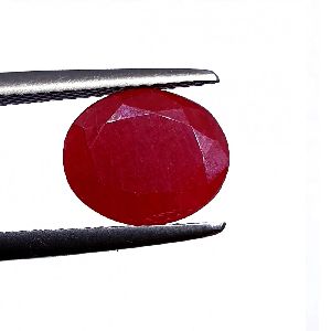 3.10ct 3.50 Ratti Certified Unheated Natural Ruby Old Mined
