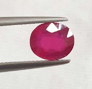 3.15ct 3.25 Ratti Natural Certified Ruby Clean Transparent Quality