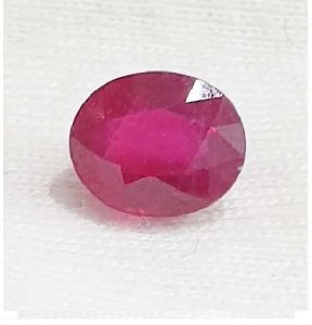 3.25ct 3.50 Ratti Natural Certified Ruby Clean Transparent Quality
