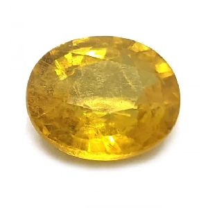 3.55 Ct 4 Ratti Natural Certified Earth Mined Yellow Sapphire Finest Quality