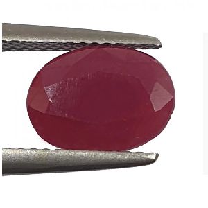 3.75 Ct 4.25 Ratti Natural Untreated Certified Ruby Earth Mined