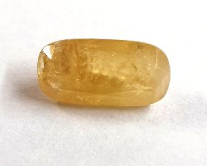 4.44ct Natural Certified Ceylon Yellow Sapphire Pukhraj Loose Gemstone