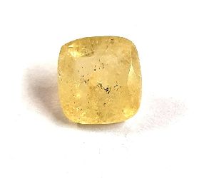 4.91ct Natural Certified Ceylon Yellow Sapphire Pukhraj Loose Gemstone