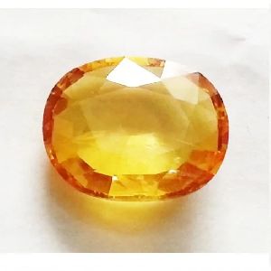 5.20ct Super Premium Transparent Natural Certified Yellow Sapphire