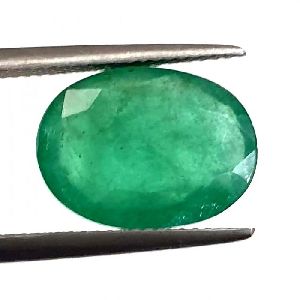 6.35ct Royal Green Natural Zambian Emerald Premium Certified Gemstone
