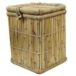 Bamboo Container Box