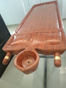 Massage table - Fibre Ayurveda Dhara Pathy wooden design