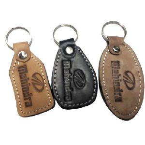 Promotional PU Leather Keychain