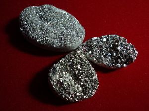 Titanium Druzy Quartz Stones