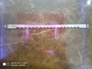 Imported Alloy Steel 12 Inch Slicer Blade, Color : Silver