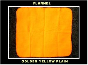 Flannel Fabric (Golden Yellow)