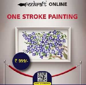 Penkraft | Learn Certified Online One Stroke Painting Course