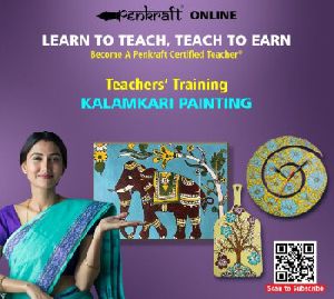 Penkraft| Learn Online &amp;amp; Become Penkraft Certified Teacher- Kalamkari Painting