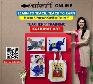 Penkraft| Learn Online & Become Penkraft Certified Teacher- Kalighat Art