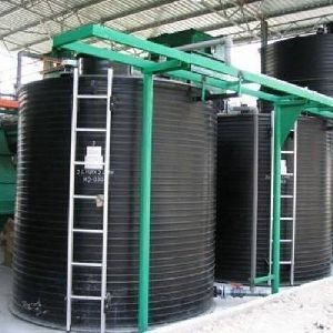 Vertical Spiral HDPE Storage Tank
