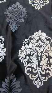 Jacquard Cut Velvet Fabric