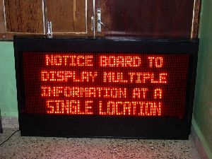 Notice Display Board