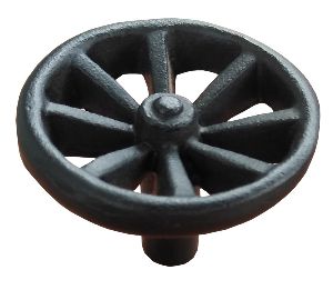 Cast Iron Matte Black  Drawer Knobs