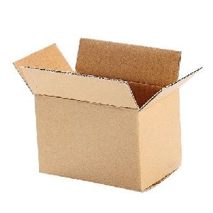 brown corrugated carton box