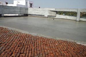 Terrace Finishing With Brick Bat Coba ​Services