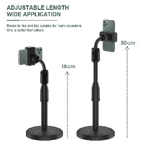 Mobile Stand for Table with Adjustable Height | 360 Degree Rotation Mobile Holder for Table &amp;amp;amp; Bed Co