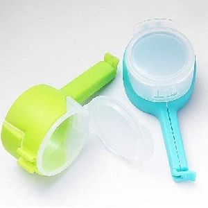 Storage Sealing Clips with Pour Spouts, Plastic Cap Sealer Clips, Bag Clips for Food