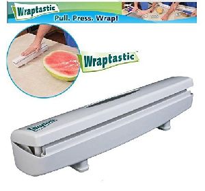 Wraptastic Wrap Foil Paper Cutter Food Wrap Dispenser Wraptastic Plastic Foil Cling Wrap Cutter