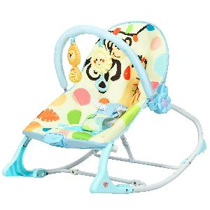 Adjustable Baby Bouncer Seat Rocker Swing Portable Cradle