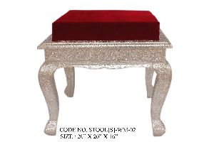 German silver stool