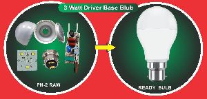 3 Watt Driver Base Bulb