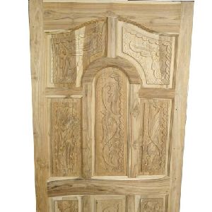 Art Wooden Door