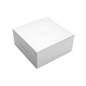 White Paper Cake Box