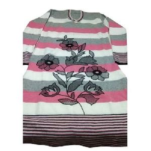 Ladies Printed Sweater