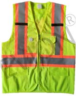 Evion Reflective Green GF-OP5 Safety Jacket