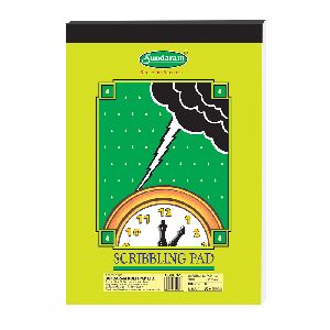 Sundaram Scribbling Pad 1/8 - 80 Sheets (SP-8) Wholesale Pack - 192 Units