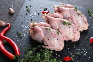 frozen quail meat