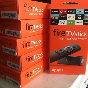 New SEALED Amazon TV Fire Stick 4K Ultra HD Firestick with Alexa Voice Remote Streaming Media Player