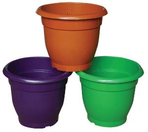 Terracotta/Colour Plastic Pot 10 Inch