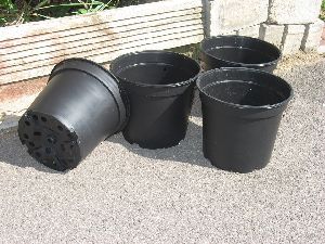 4 Inch Nursery Pot Black