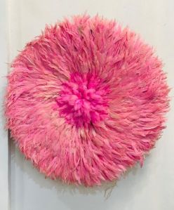 Bamileke Juju Hats, Shape : Round