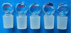 QUARTZ HOLLOW BLOWN STOPPERS, For Pharma Industry, FMCG, Academia, Forensic Labs, Environment Labs, Agriculture